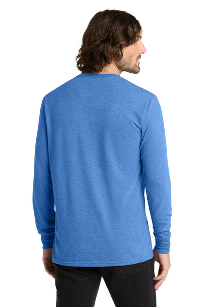 Azure Blue Allmade Unisex Tri-Blend Long Sleeve Tee AL6004