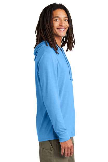 AzureBlue Allmade Unisex Tri-Blend Hoodie Tee AL6003
