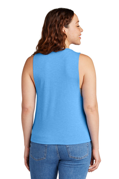 AzureBlue Allmade Women's Tri-Blend Muscle Tank AL2020