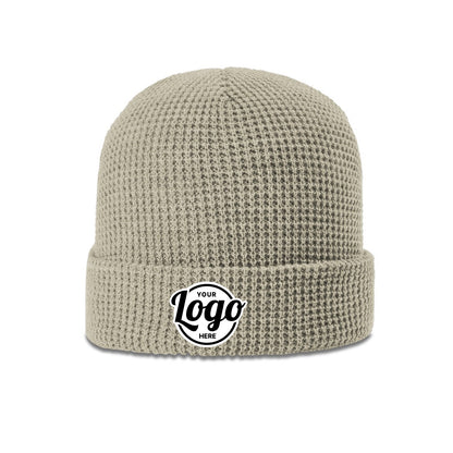 Richardson Beanie Custom Logo Package Deal - Style 146 Waffle Knit Beanie