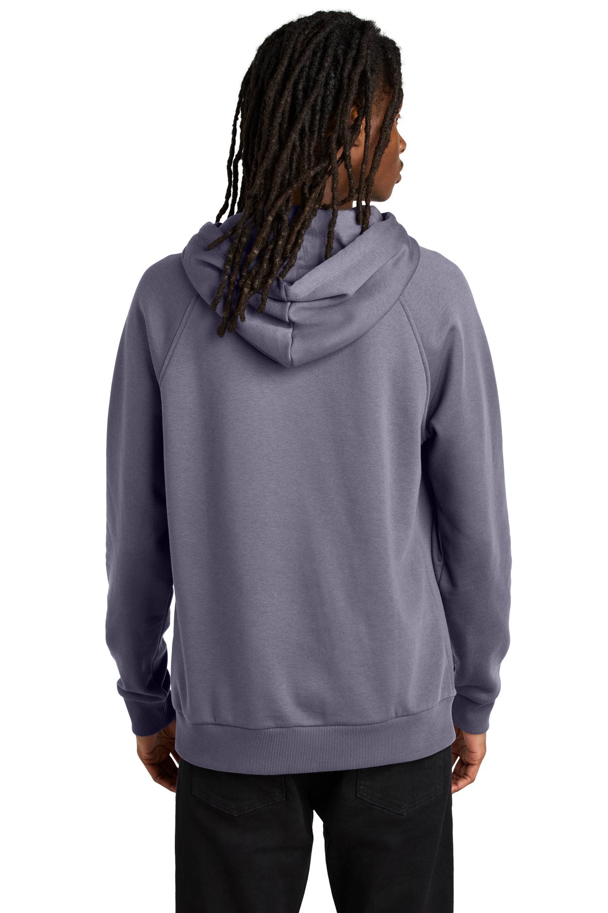 CosmicPrpl Allmade Unisex Organic CVC Fleece Pullover Hoodie AL5000