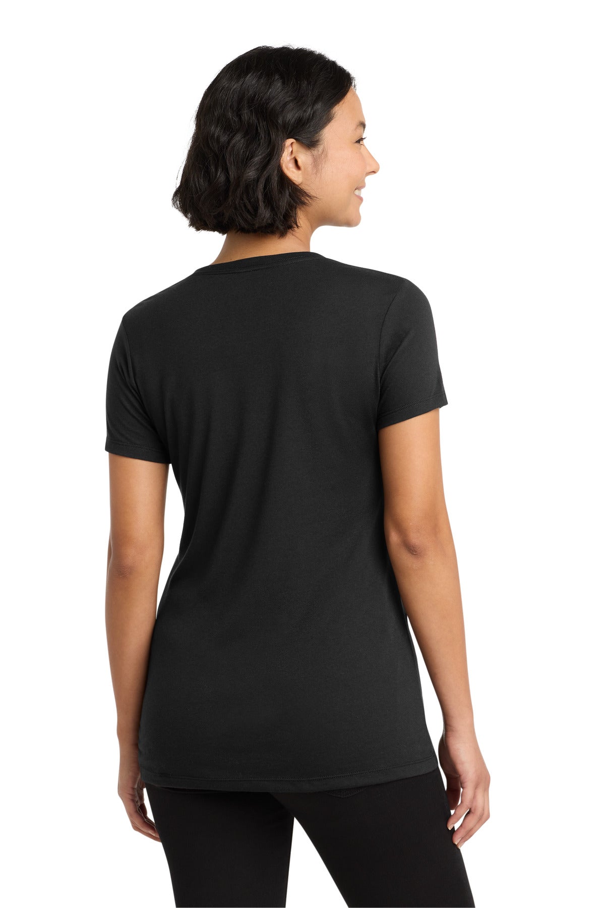 DeepBlack Allmade Women's Tri-Blend V-Neck Tee AL2018