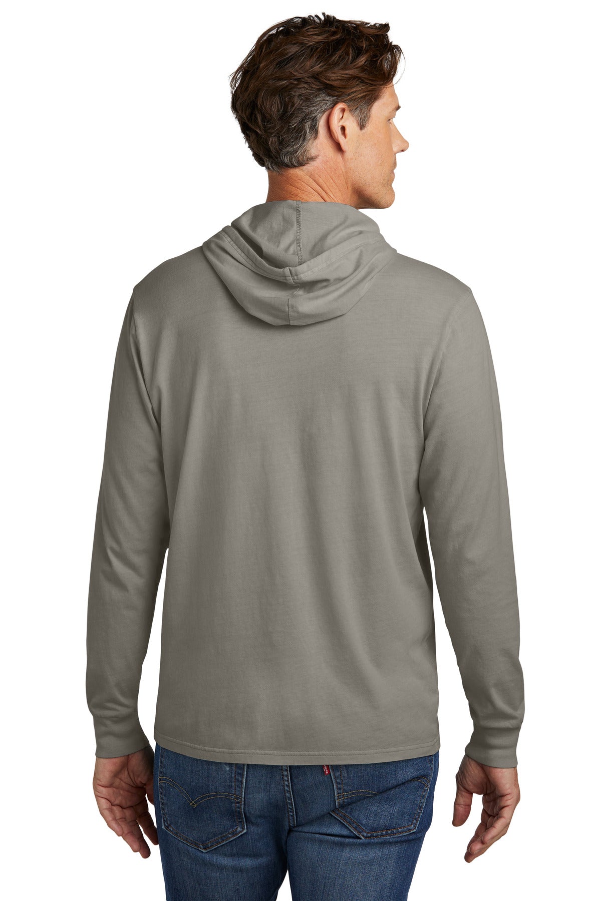 DrftwdGrey Allmade Unisex Mineral Dye Organic Cotton Hoodie Tee AL6305
