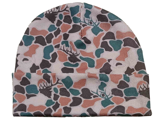 Zapped Headwear Pattern Cuff Beanies