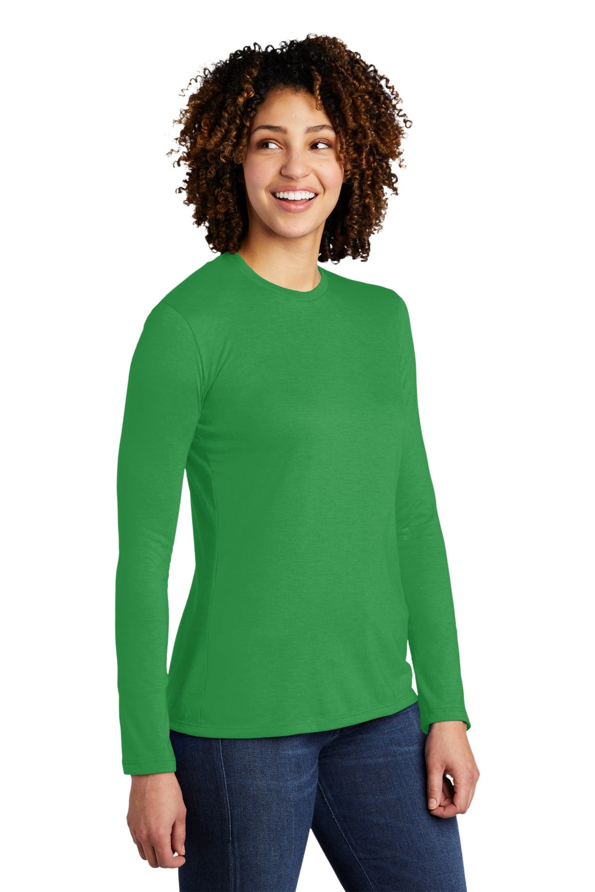 Enviro Green Allmade Women's Tri-Blend Long Sleeve Tee AL6008