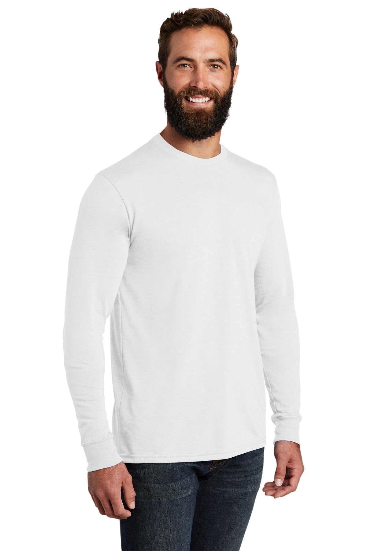 Fairly White Allmade Unisex Tri-Blend Long Sleeve Tee AL6004