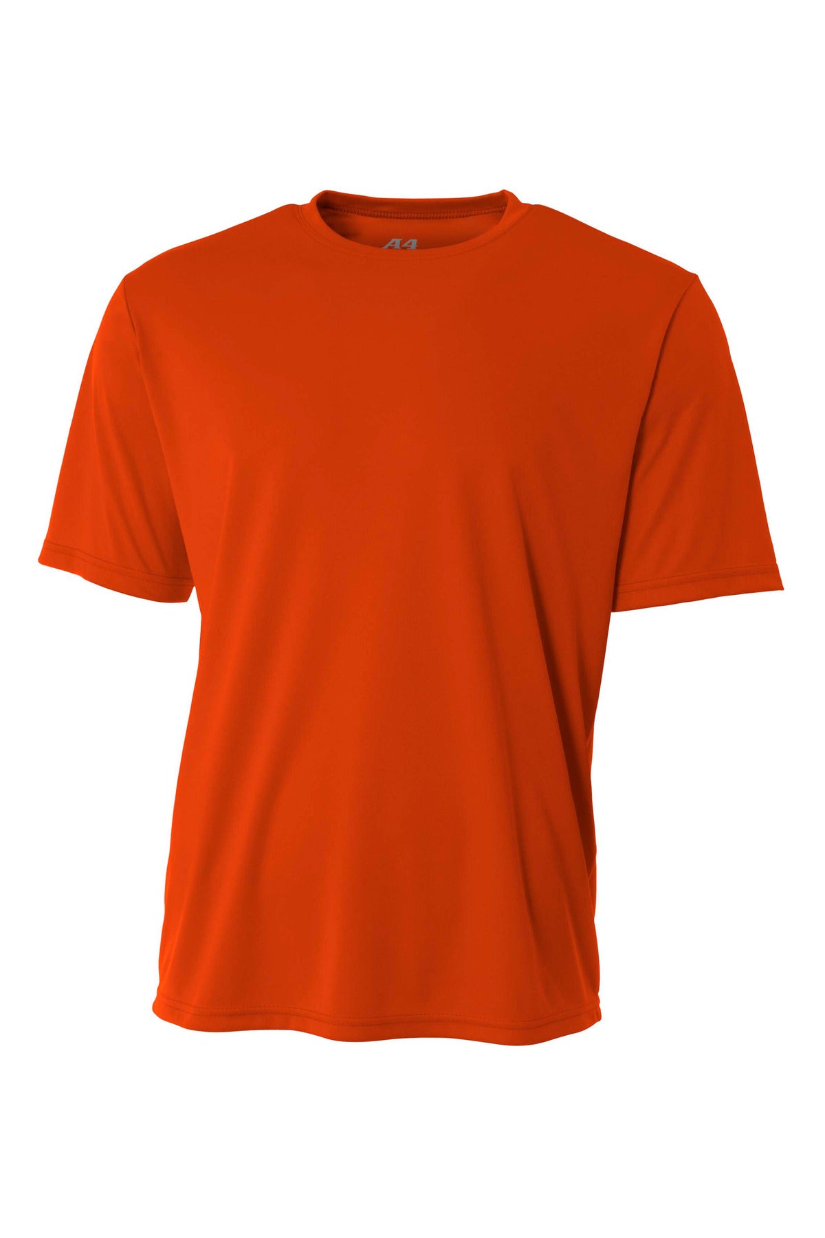 Front View of AthlOrange A4 Cooling Performance Short Sleeve Tee A4N3142