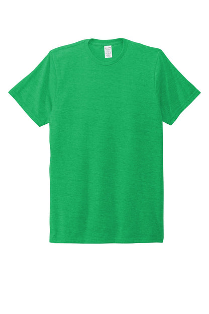 Front View of Enviro Green Allmade Unisex Tri-Blend Tee AL2004
