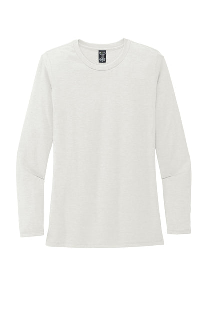 Front View of Fairly White Allmade Women's Tri-Blend Long Sleeve Tee AL6008