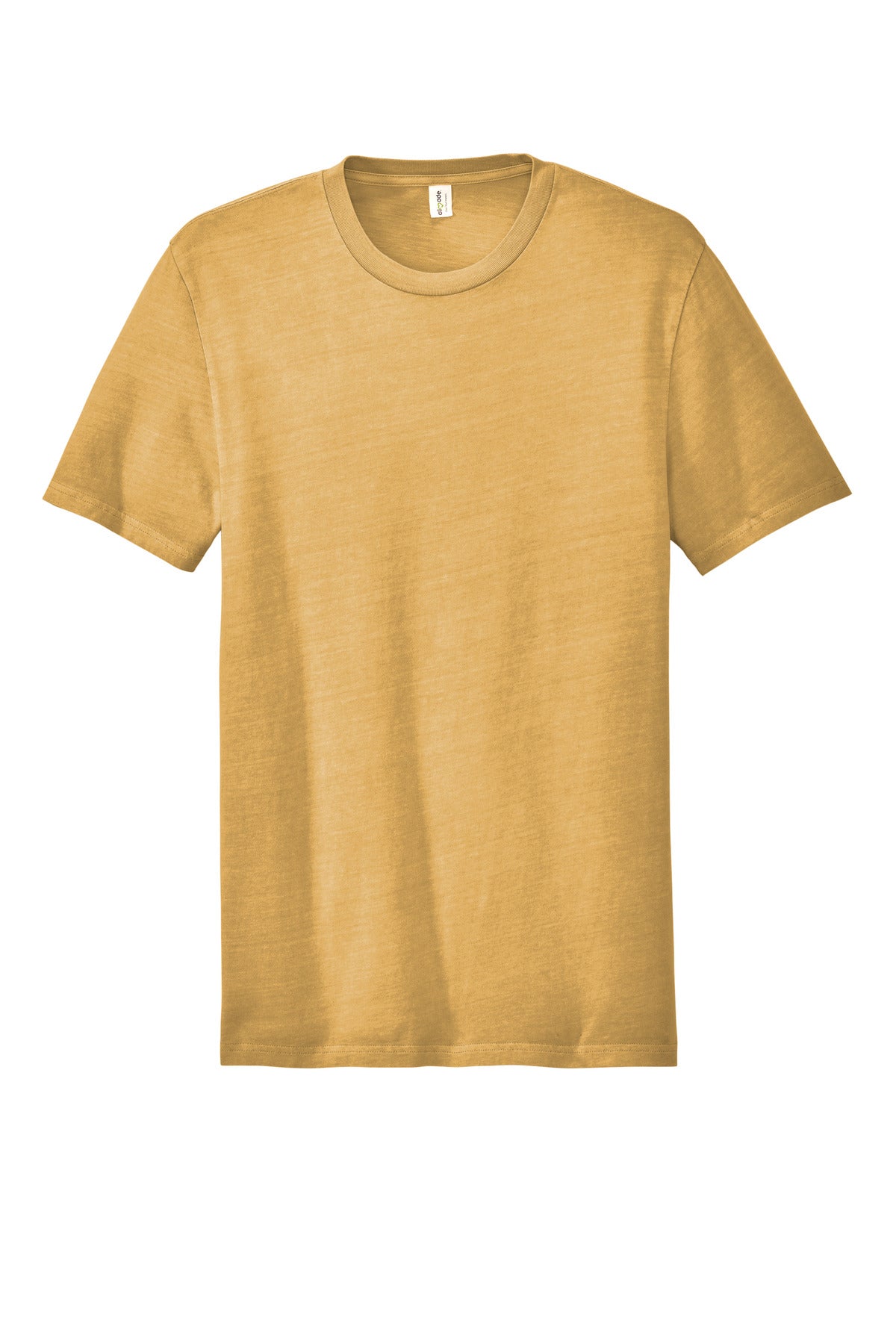 Front View of GldnWheat Allmade Unisex Mineral Dye Organic Cotton Tee AL2400