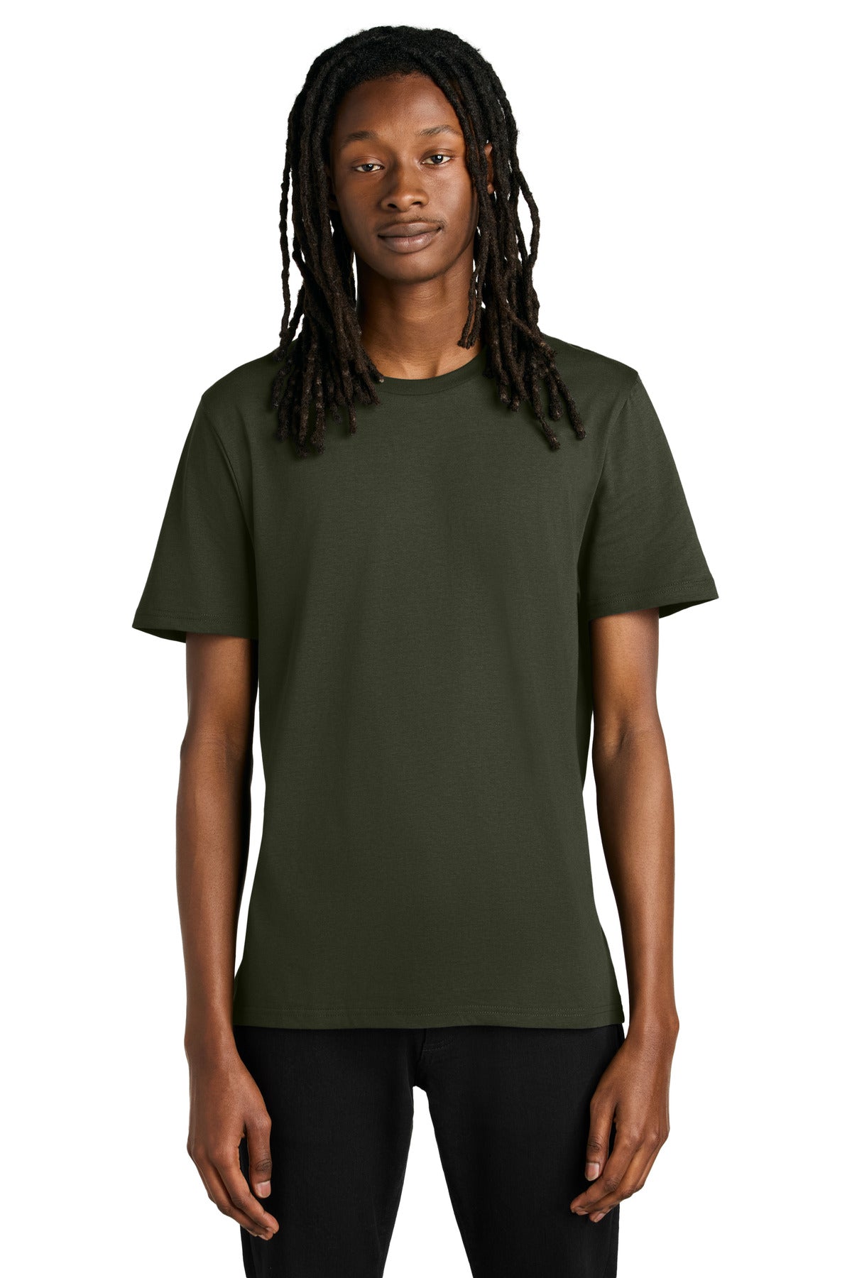 Front View of HerbGreen Allmade Unisex Organic Cotton Tee. AL2100