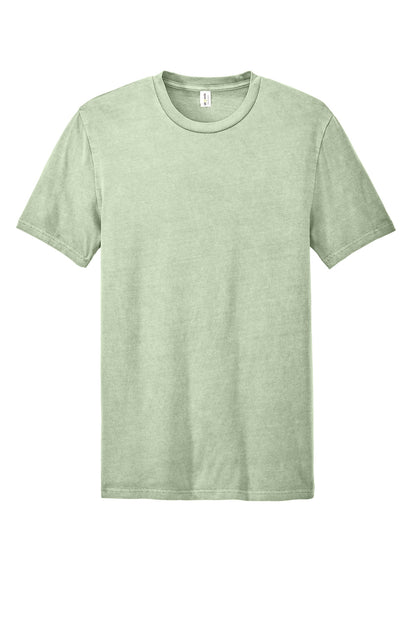 Front View of LichenGrn Allmade Unisex Mineral Dye Organic Cotton Tee AL2400