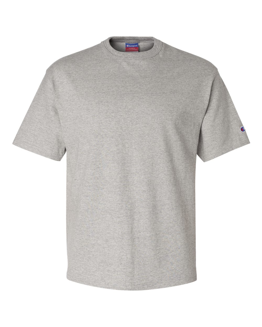 Front View of Oxford Grey Heritage Jersey T-Shirt - T105
