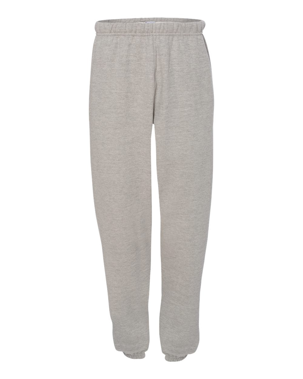 Front View of Oxford Grey Reverse Weave® Sweatpants - RW10