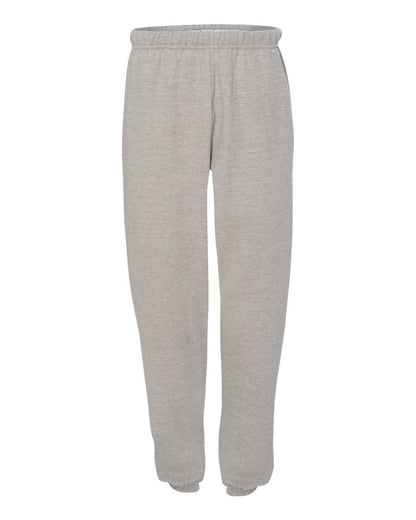 Front View of Oxford Grey Reverse Weave® Sweatpants - RW10