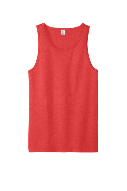 Front View of RiseUpRed Allmade Unisex Tri-Blend Tank AL2019