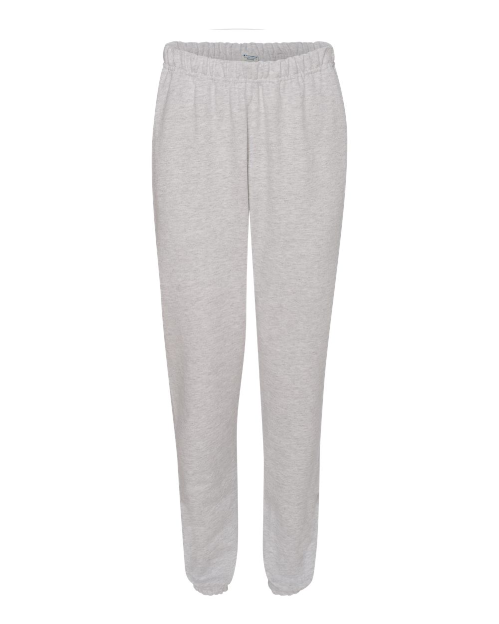 Front View of Silver Grey Reverse Weave® Sweatpants - RW10