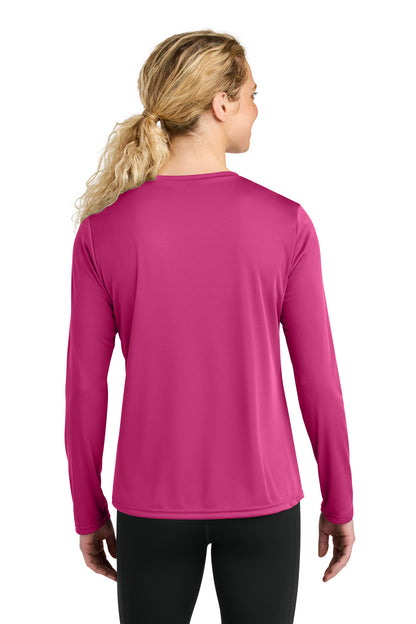 Fuchsia A4 Women's Cooling Performance Long Sleeve Tee A4NW3002
