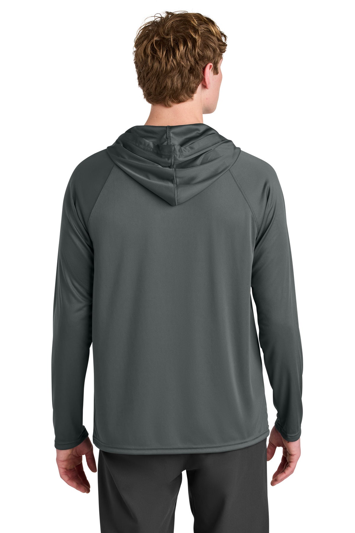 Graphite A4 Cooling Performance Long Sleeve Hooded Tee A4N3409