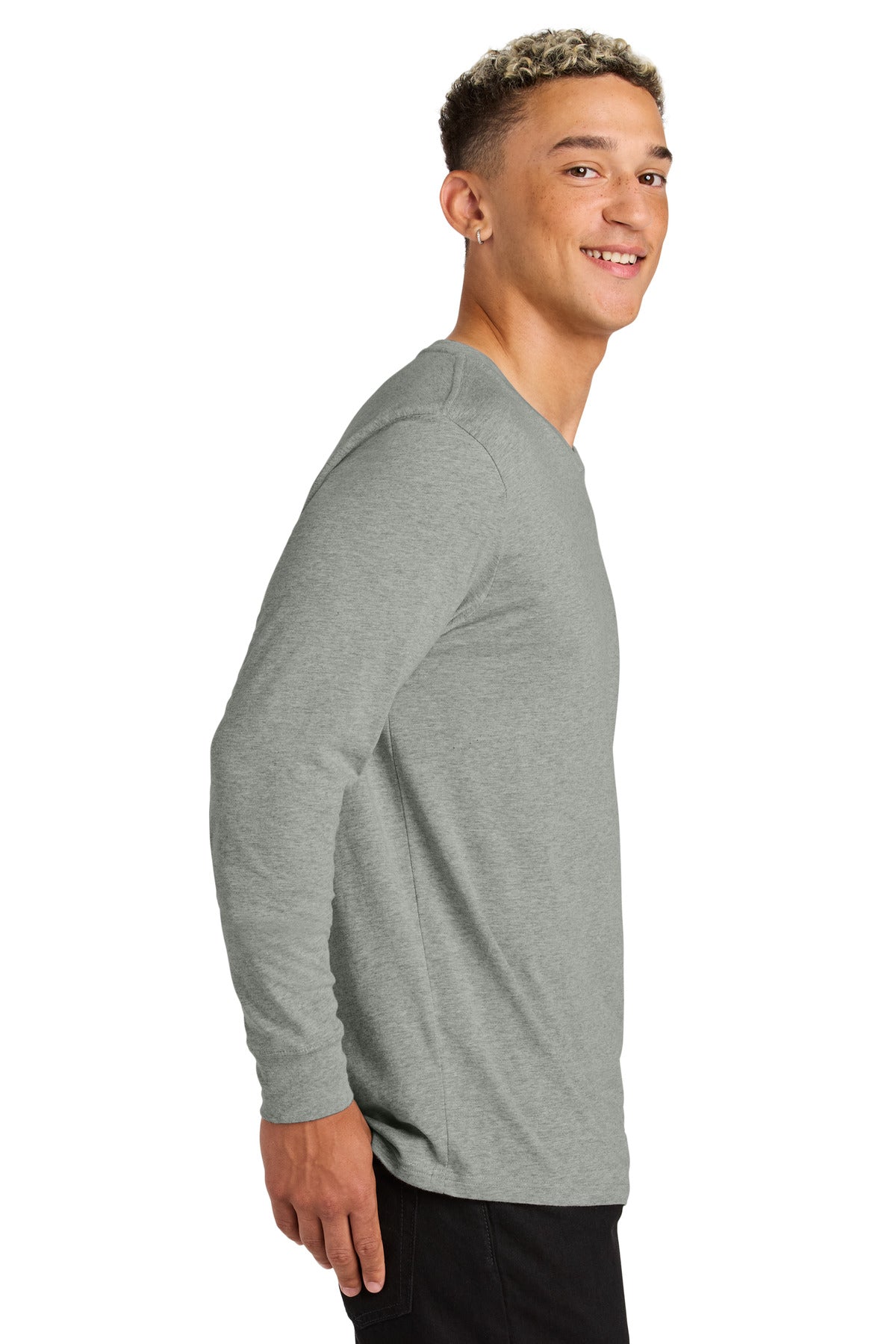 GrntGryHtr Allmade Unisex Long Sleeve Organic Cotton Tee AL6104
