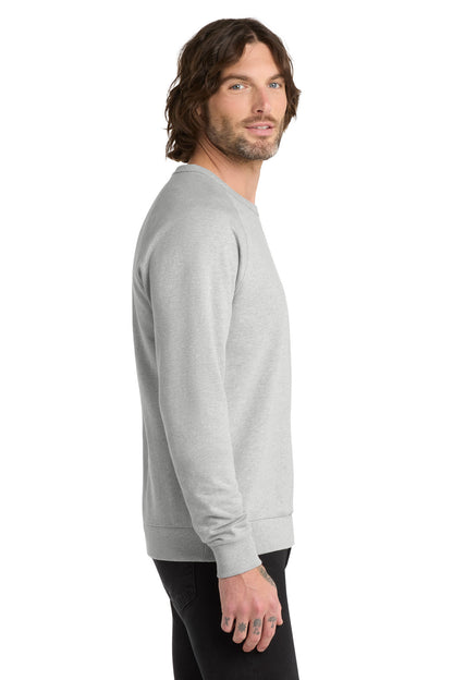 GrntGryHtr Allmade Unisex Organic French Terry Crewneck Sweatshirt AL4004