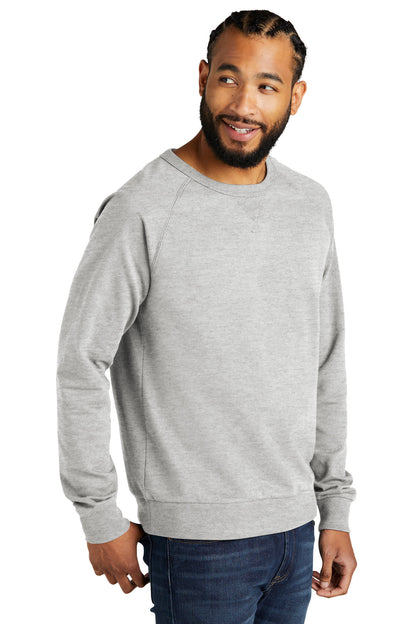 GrntGryHtr Allmade Unisex Organic French Terry Crewneck Sweatshirt AL4004