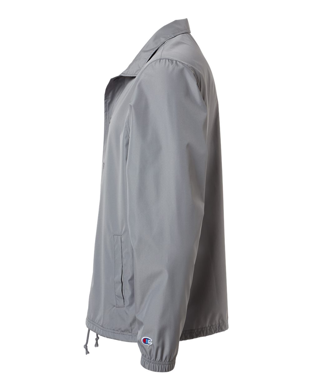 Left View of Graphite Coach's Jacket - CO126