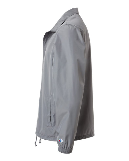 Left View of Graphite Coach's Jacket - CO126