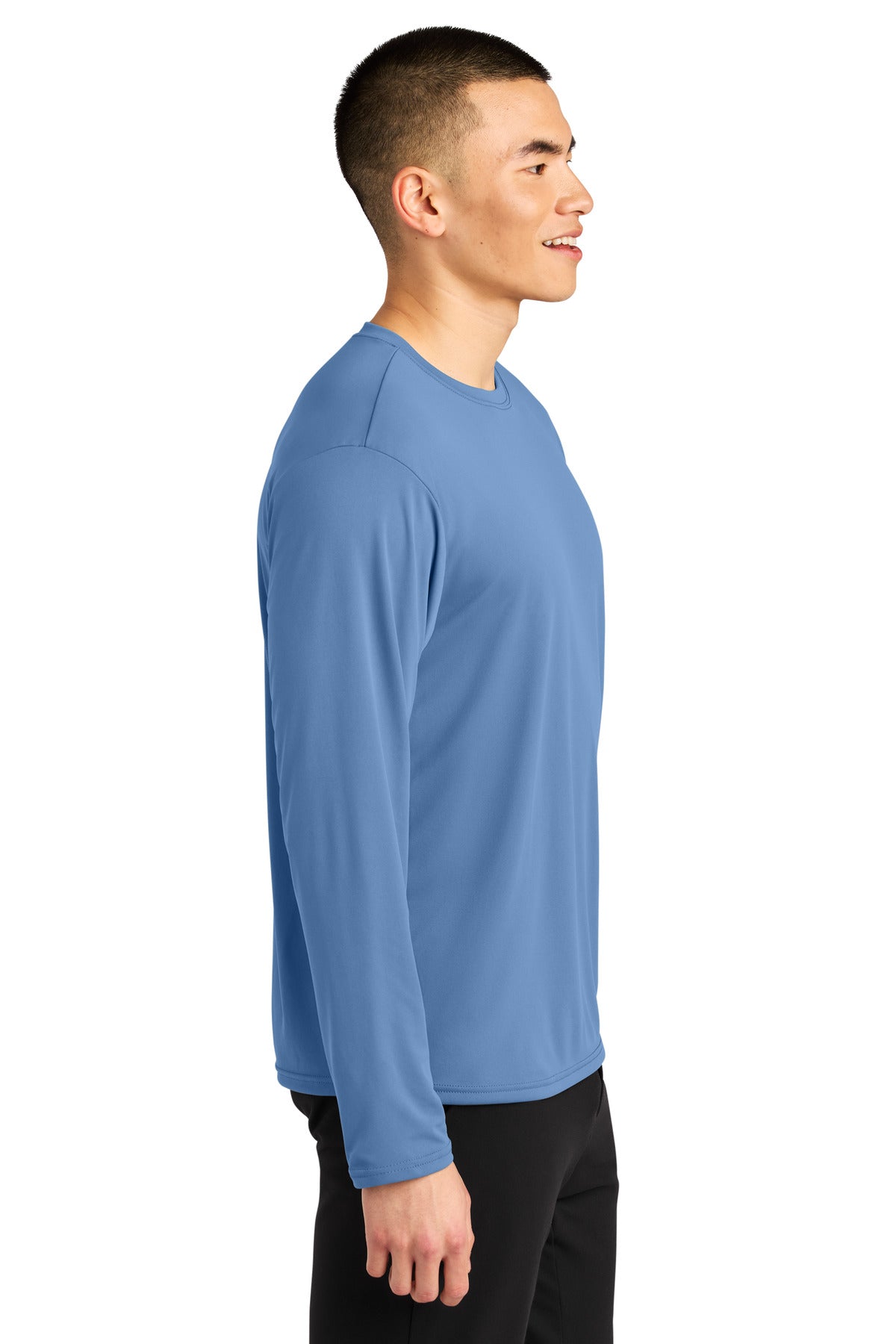 LightBlue A4 AirFlex Long Sleeve Tee A4N3532