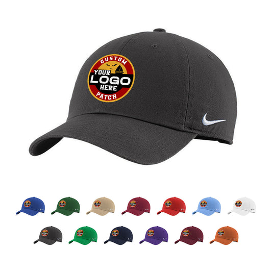 Custom Patch Nike 102699 Heritage 86 Cap - Star Hats & Embroidery