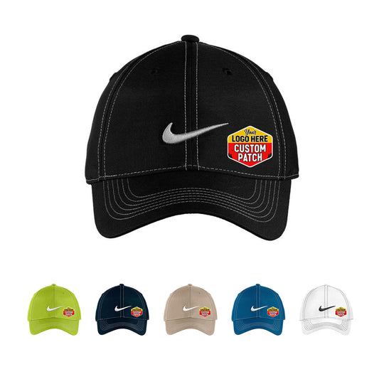 Custom Patch Nike 333114 Swoosh Front Cap - Star Hats & Embroidery