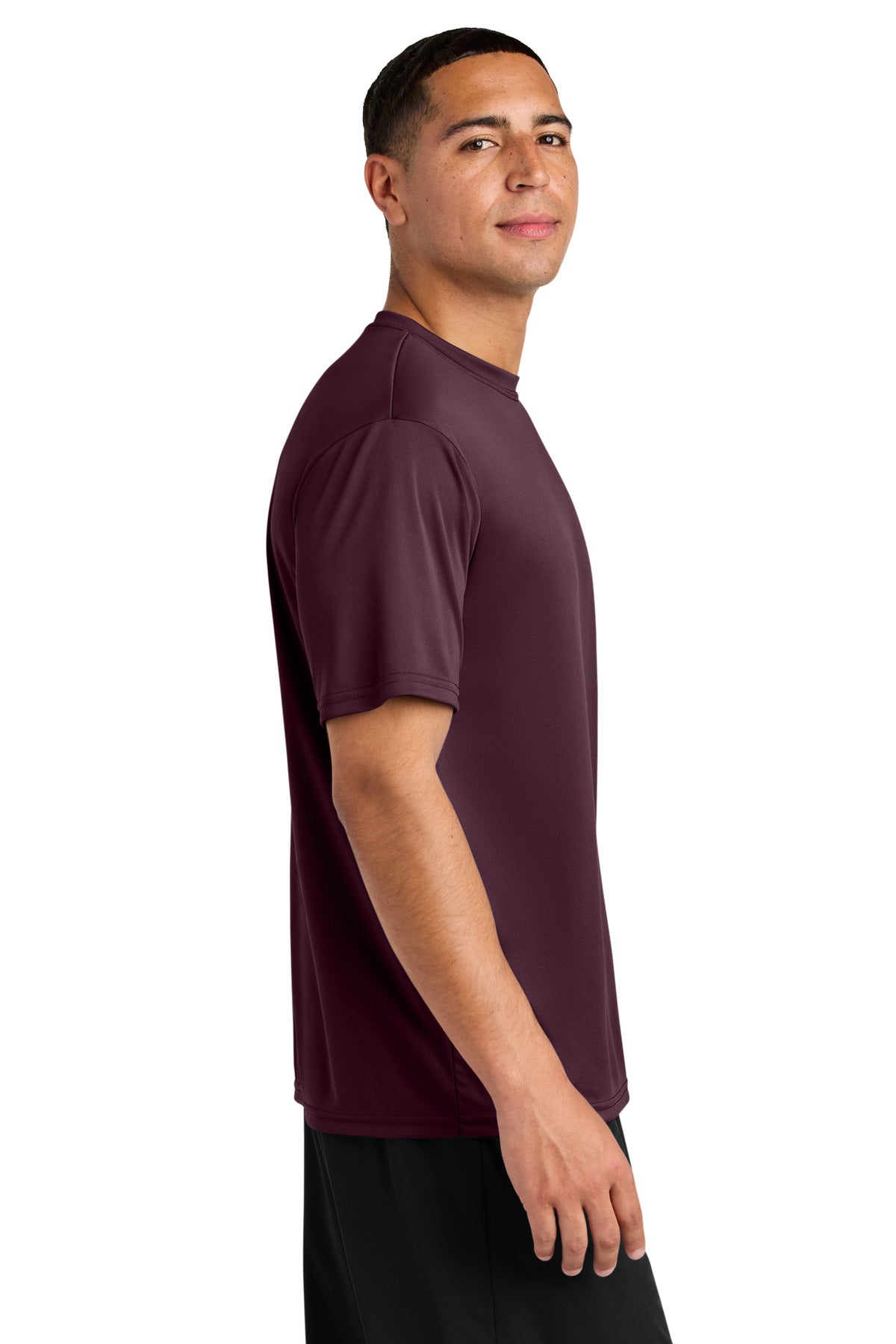 Maroon A4 Cooling Performance Short Sleeve Tee A4N3142