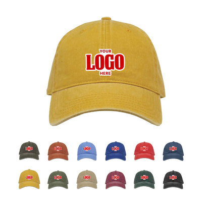 Custom Embroidered The Game GB465 Pigment-Dyed Cap