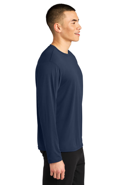 Navy A4 AirFlex Long Sleeve Tee A4N3532