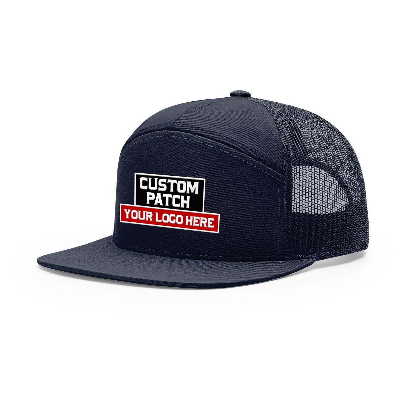 Custom Patch Richardson 168 7-Panel Trucker Hat