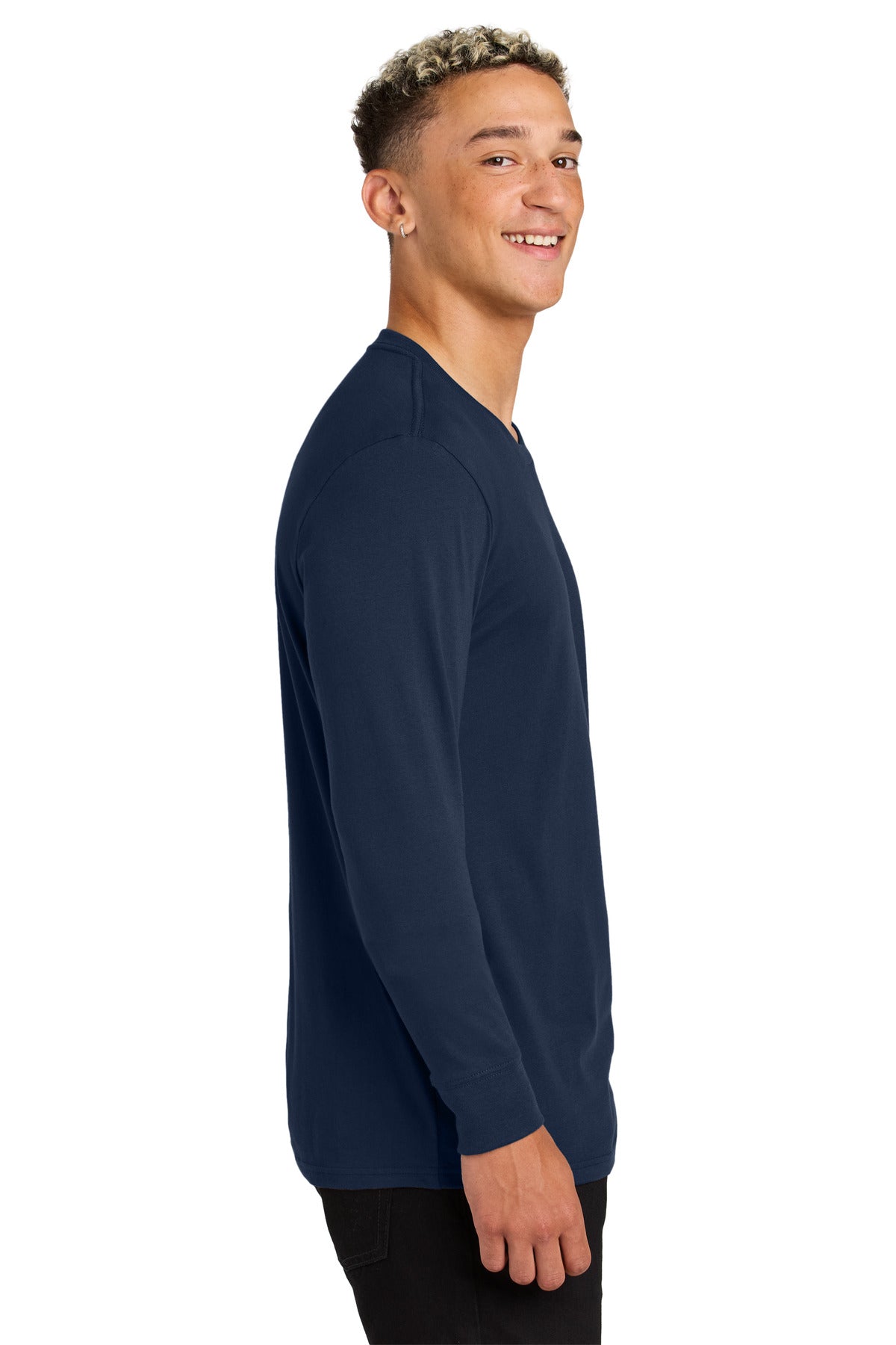 NghtSkyNvy Allmade Unisex Long Sleeve Organic Cotton Tee AL6104