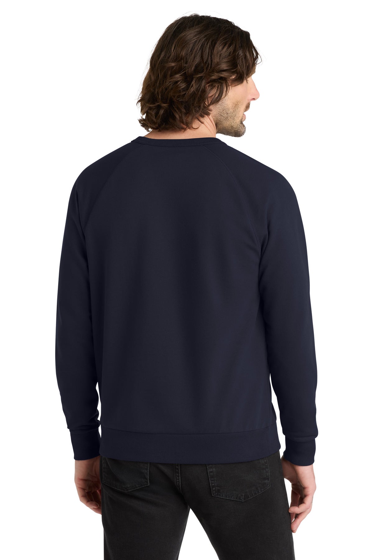 NghtSkyNvy Allmade Unisex Organic French Terry Crewneck Sweatshirt AL4004