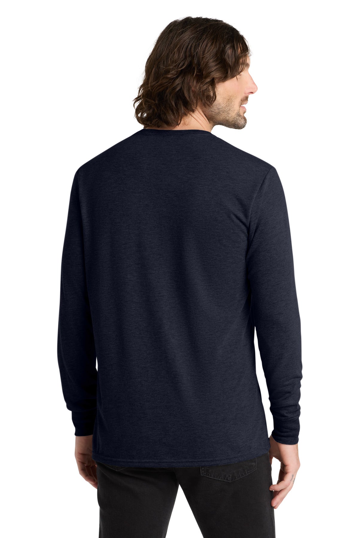 NghtSkyNvy Allmade Unisex Tri-Blend Long Sleeve Tee AL6004