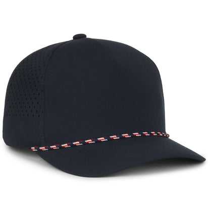 Outdoor Cap OC551PF Perforated Performance 5-Panel Hat with Cord