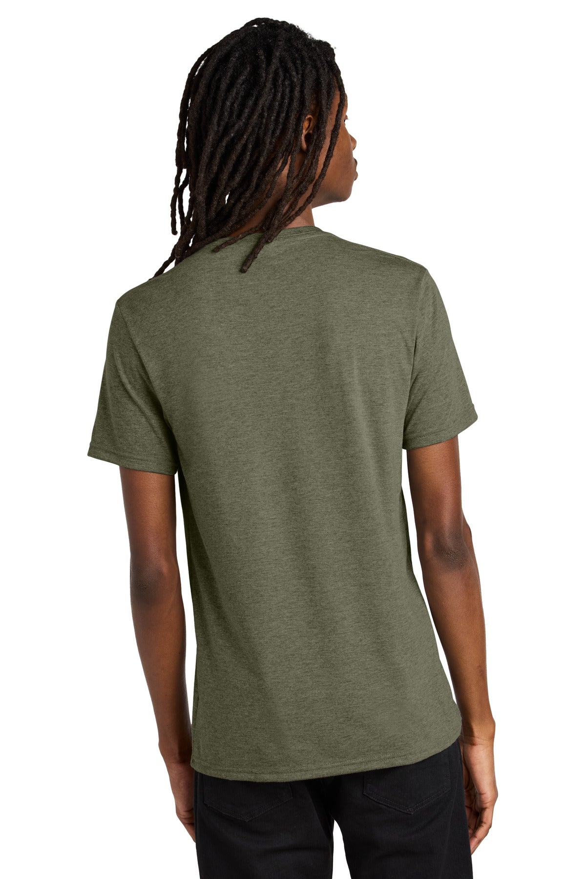 Olive You Grn Allmade Unisex Tri-Blend V-Neck Tee AL2014
