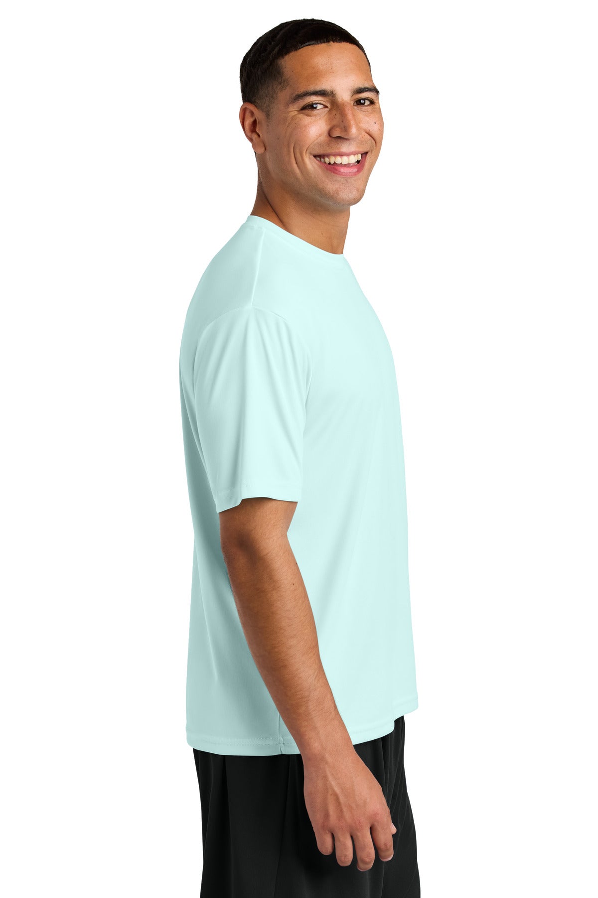 PastelBlue A4 Cooling Performance Short Sleeve Tee A4N3142