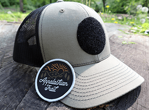 Trucker hat with: Appalachian Trail patch.