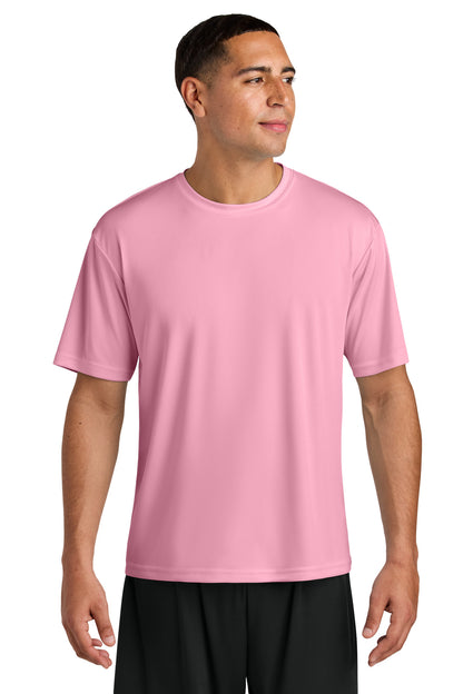 Pink A4 Cooling Performance Short Sleeve Tee A4N3142