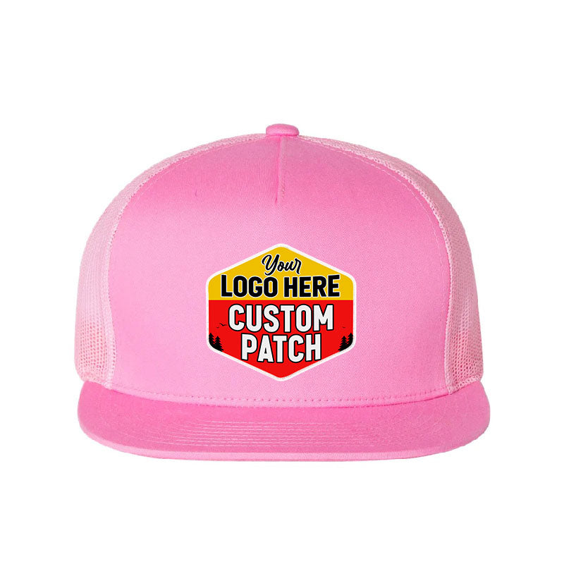 Custom Patch YP Classics, Yupoong 6006 Flat Bill Trucker Cap