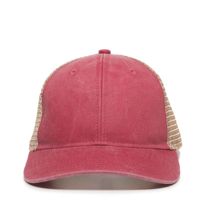 Outdoor Cap PNY-100M Ladies Fit Ponytail Mesh Back Hat