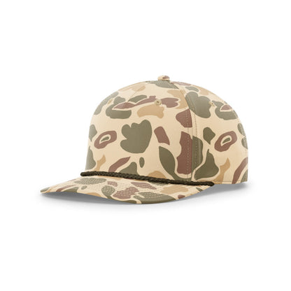 Richardson 258P Printed 5 Panel Classic Rope Cap