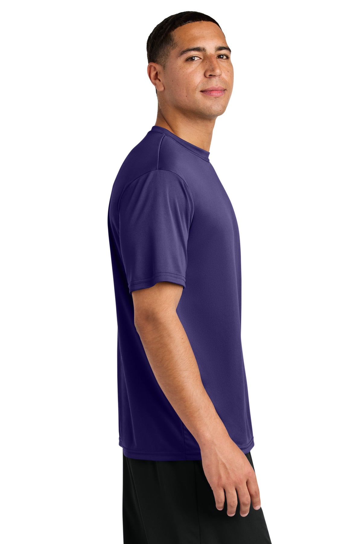 Purple A4 Cooling Performance Short Sleeve Tee A4N3142
