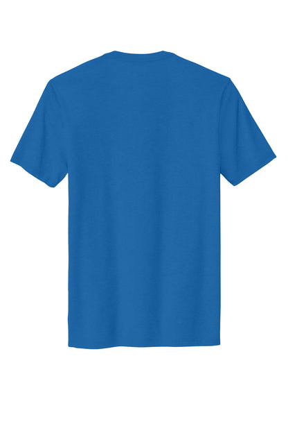 Rear View of BeaconBlue Allmade Unisex Organic Cotton Tee. AL2100