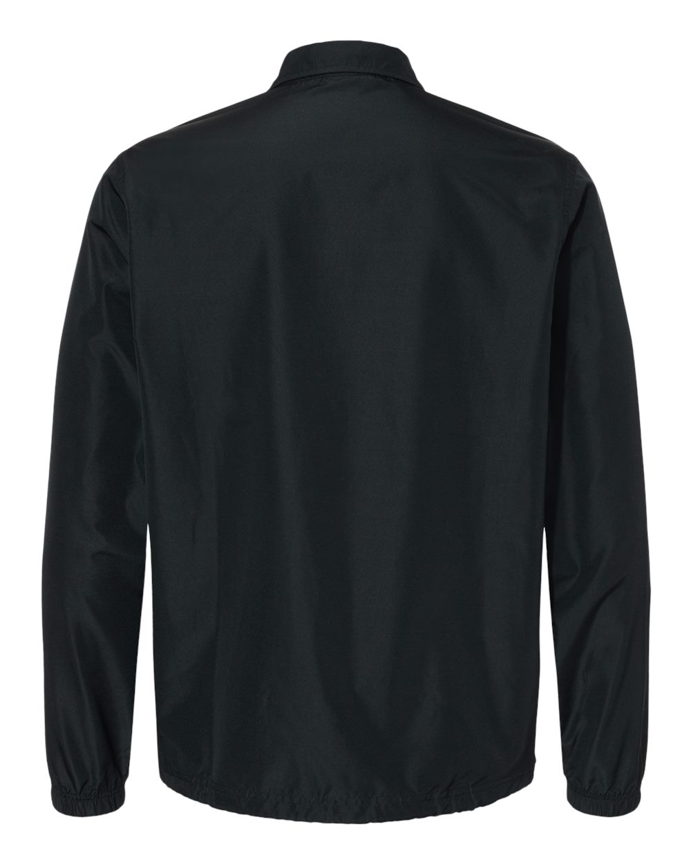 Rear View of Black Coach's Jacket - CO126