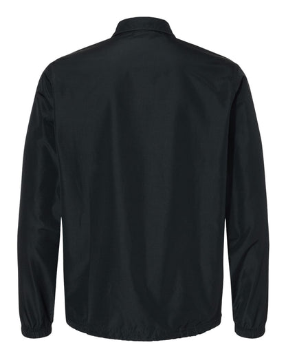 Rear View of Black Coach's Jacket - CO126